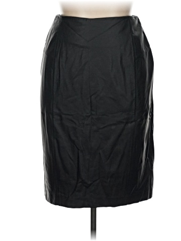 Lyssé Faux Leather Skirt (view 1)