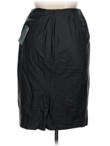 Lyssé Faux Leather Skirt (view 2)