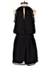 Bleuh Ciel 100% Polyester Solid Black Romper Size S - photo 2