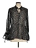 Molly Bracken Black Long Sleeve Blouse Size M - photo 1