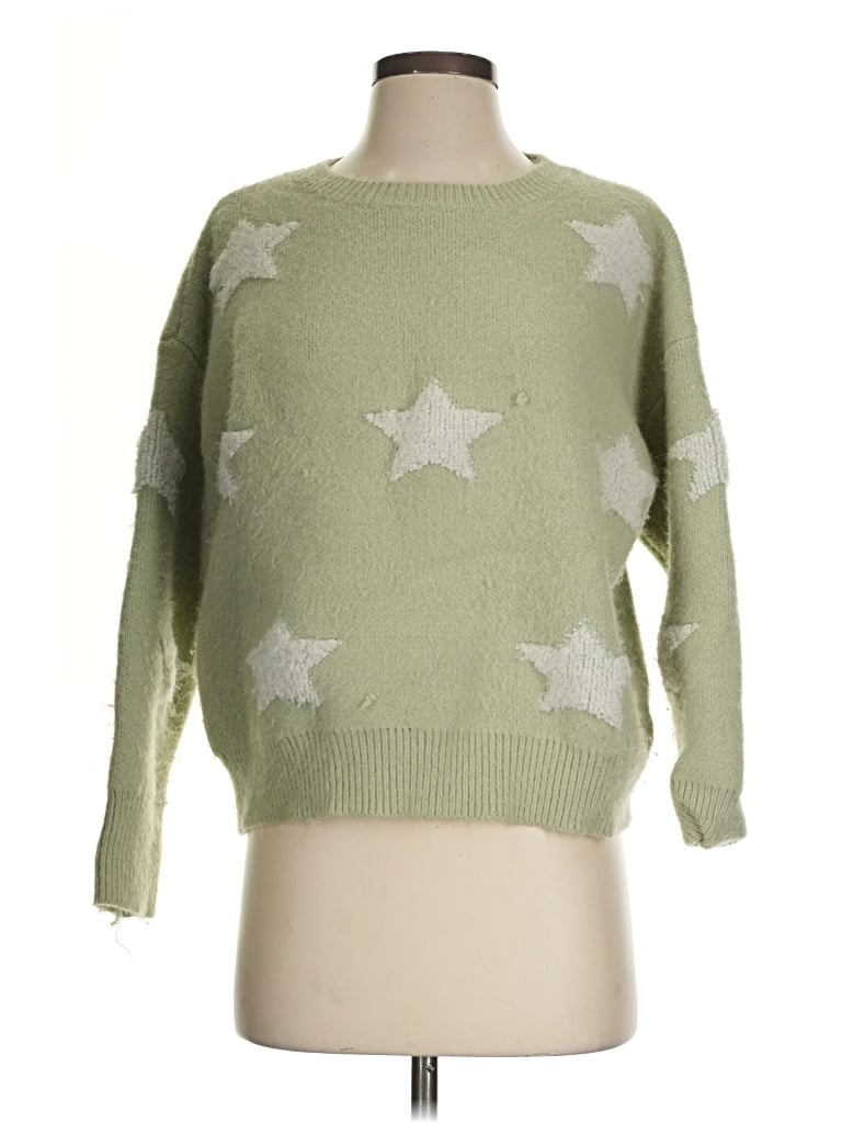 Pre-owned Storia Pullover Sweater In Green