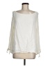 Soft Surroundings 100% Rayon Ivory 3/4 Sleeve Blouse Size M - photo 1
