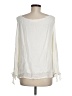 Soft Surroundings 100% Rayon Ivory 3/4 Sleeve Blouse Size M - photo 2