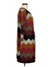 Perceptions Chevron-herringbone Brown Casual Dress Size M - photo 4