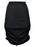 Shein Solid Black Casual Skirt Size 2 - photo 1