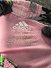 Adidas 100% Polyester Tropical Pink Athletic Shorts Size 6 - photo 3