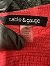 Cable & Gauge Red Short Sleeve Top Size 1X - photo 7