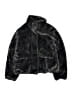 Zara Tie-dye Black Coat Size 13 - 14 - photo 1