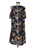 Espresso Print Blue Casual Dress Size M - photo 2