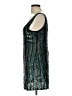Rory Beca Stripes Teal Cocktail Dress Size L (estimated) - photo 5
