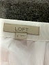 Ann Taylor LOFT Stripes Gray Casual Skirt Size 4 - photo 4