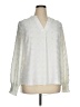 Blooming Jelly 100% Polyester Ivory Long Sleeve Blouse Size XL - photo 1