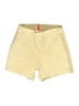 SPANX Solid Yellow Khaki Shorts Size XS - photo 1