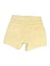 SPANX Solid Yellow Khaki Shorts Size XS - photo 2
