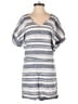 Madewell Stripes Gray White Romper Size S - photo 1