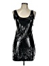 Daisy Metallic Black Cocktail Dress Size L - photo 1
