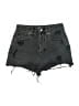 Wild Fable Stars Black Denim Shorts Size 0 - photo 1