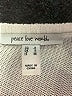 Peace Love World Stripes White Pullover Sweater Size S - photo 7