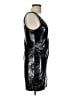 Daisy Metallic Black Cocktail Dress Size L - photo 4