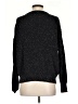 American Apparel 100% Cotton Tweed Black Pullover Sweater Size S - photo 2