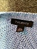 Talbots Chevron-herringbone Blue Pullover Sweater Size XL - photo 7
