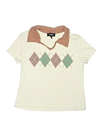 Amy Byer Short Sleeve Polo (view 1)