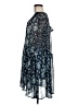 Ophelia Roe 100% Polyester Paisley Blue Casual Dress Size M - photo 5