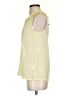LC Lauren Conrad 100% Polyester Yellow Sleeveless Blouse Size XS - photo 5