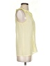 LC Lauren Conrad 100% Polyester Yellow Sleeveless Blouse Size XS - photo 4
