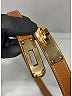 Hermès 100% Leather Brown Leather Belt Size M - photo 3