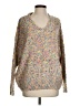 Main Strip 100% Acrylic Tweed Gray Pullover Sweater Size S - photo 1