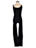 OQQ Solid Black Jumpsuit Size S - photo 1