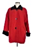 Pendleton 100% Wool Red Wool Coat Size 8 - photo 1