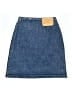 Bongo Solid Blue Denim Skirt Size S - photo 2