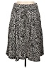 Lapis Animal Print Black Casual Skirt Size L - photo 1