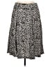 Lapis Animal Print Black Casual Skirt Size L - photo 2