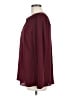 Talbots 100% Polyester Burgundy Long Sleeve Blouse Size M - photo 5