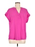 Cynthia Steffe 100% Polyester Pink Short Sleeve Blouse Size M - photo 1