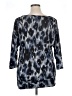Fashion Bug Blue 3/4 Sleeve Blouse Size 1X - photo 2