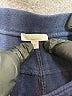 Gucci Solid Color Block Stripes Blue Shorts Size 8 - photo 9