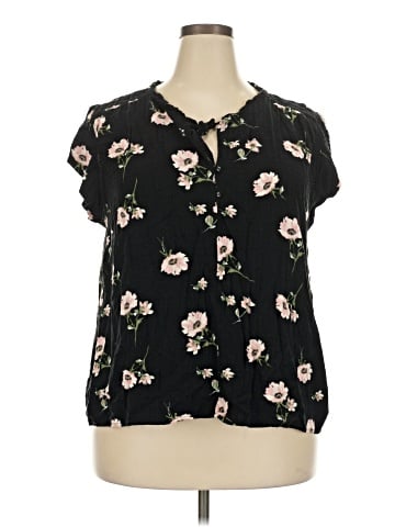 Buffalo by David Bitton Short Sleeve Blouse (view 1)