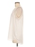 CAbi 100% Polyester Ivory Sleeveless Blouse Size M - photo 5