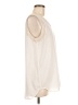 CAbi 100% Polyester Ivory Sleeveless Blouse Size M - photo 4