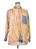 Together Tie-dye Yellow Long Sleeve Button-Down Shirt Size XL - photo 1