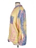Together Tie-dye Yellow Long Sleeve Button-Down Shirt Size XL - photo 5