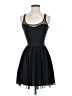 Bershka Solid Black Cocktail Dress Size S - photo 1