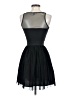 Bershka Solid Black Cocktail Dress Size S - photo 2