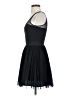 Bershka Solid Black Cocktail Dress Size S - photo 5