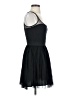 Bershka Solid Black Cocktail Dress Size S - photo 4