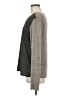 Le Lis Chevron-herringbone Silver Pullover Sweater Size M - photo 5